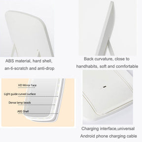 Home & LivingVanity Mirror with Lights Makeup Mirror with 10X Magnifying Glass Smart Touch Switch Three Brightness Modes