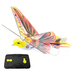 Kids Flying Remote Control Bird Toy with Bionic Flapping Wings-Orange