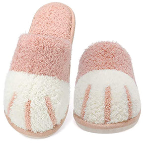 Memory Foam Unisex Slippers Comfortable Cute Animal Soft Shoes-Pink