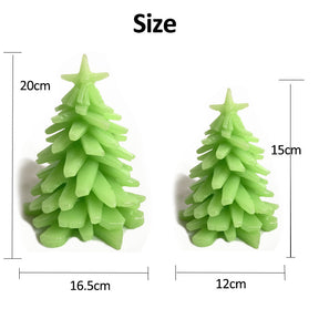 Luminous Resin Christmas Tree Ornament Home Decor