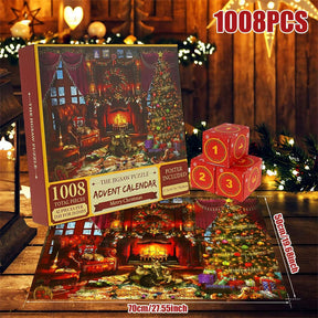 Advent Calendar 2023 Christmas Jigsaw Puzzles Countdown Calendars in 24 Boxes-G