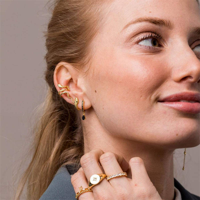 Fashion Snake Ear Cartilage Clip Non Pierced Earrings Gifts for Women