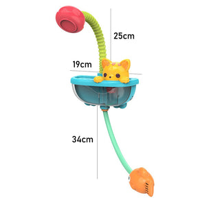 Bathtub Water Toy 2 in 1 Bubble Maker with Shower for Toddlers 3+