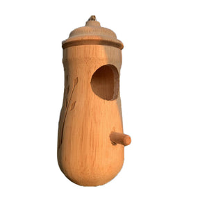 Wooden Hummingbird House for Outdoor Patio Lawn Home Decoration-C