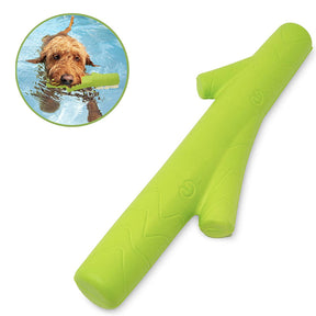 Pet Chew Dog Toys Lightweight Flexible EVA Foam Branches Toy Floating on Water for Interactive Play