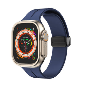 Magnetic Sports Band with Quick Release Soft Silicone for Apple Watch-8