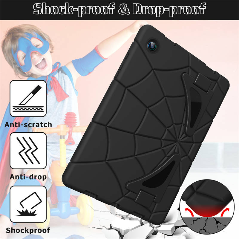 Spiderman Tablet Case for Samsung tab A8 10.5 X200/X205 2021-Black