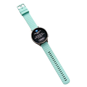 Sports Watch Strap Wave Pattern for Samsung Gear S2 Huawei Watch GT-LightBlue