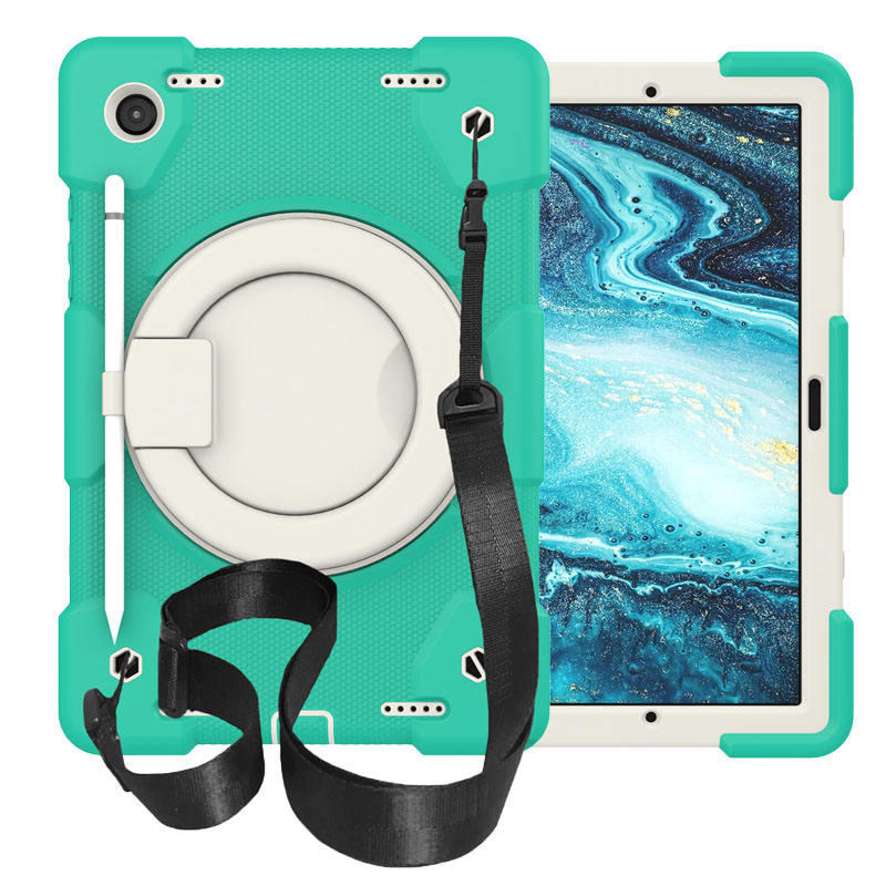 Tab A 8 X200/X205 Samsung Tablet Case with 360¡ãSwivel Stand-Mint Green