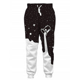 Boys Jogger Pants Funny 3D Graphic Sweatpants Athletic Sports Pants for Kids-Stars