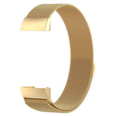 For Fitbit Charge 3 Wristband Milanese Replacement Stainless Steel Watch Band-Gold