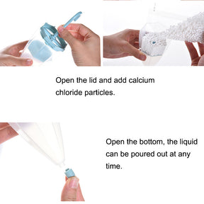 Pack of 4 Umbrella Shape Hanging Moisture Absorber for Wardrobe Multicolor