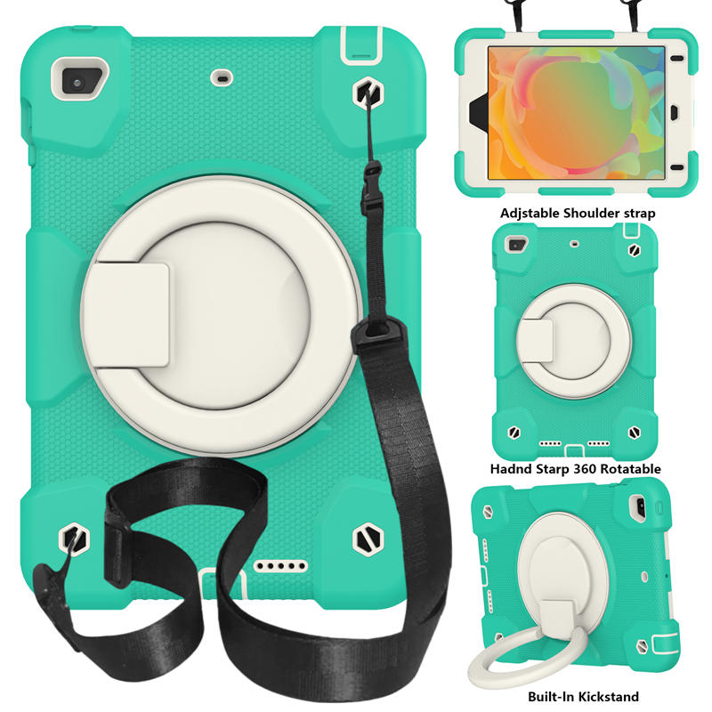 iPad Case For iPad Mini 4/5 with 360¡ãSwivel Stand-Mint Green