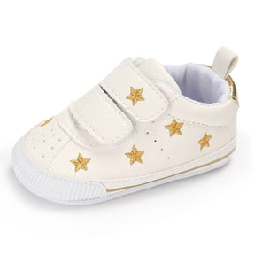 Baby Boys Girls Shoes Non-slip Velcro Sneakers Toddler First Walkers Shoes-StarGold