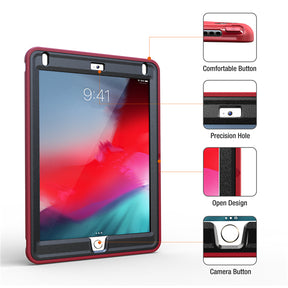 Spider Man 3-Layer Multi-Function Case Hand Strap Tablet Shell For iPad 5/6 iPad Air1/2 iPad Pro 9.7-Red