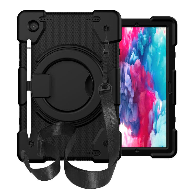 Tab A 8 X200/X205 Samsung Tablet Case with 360¡ãSwivel Stand-Black