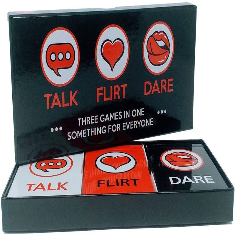 Talk, Flirt, Dare! Fun and Romantic Game for Couples: onversation Starters, Flirty Games and Cool Dares