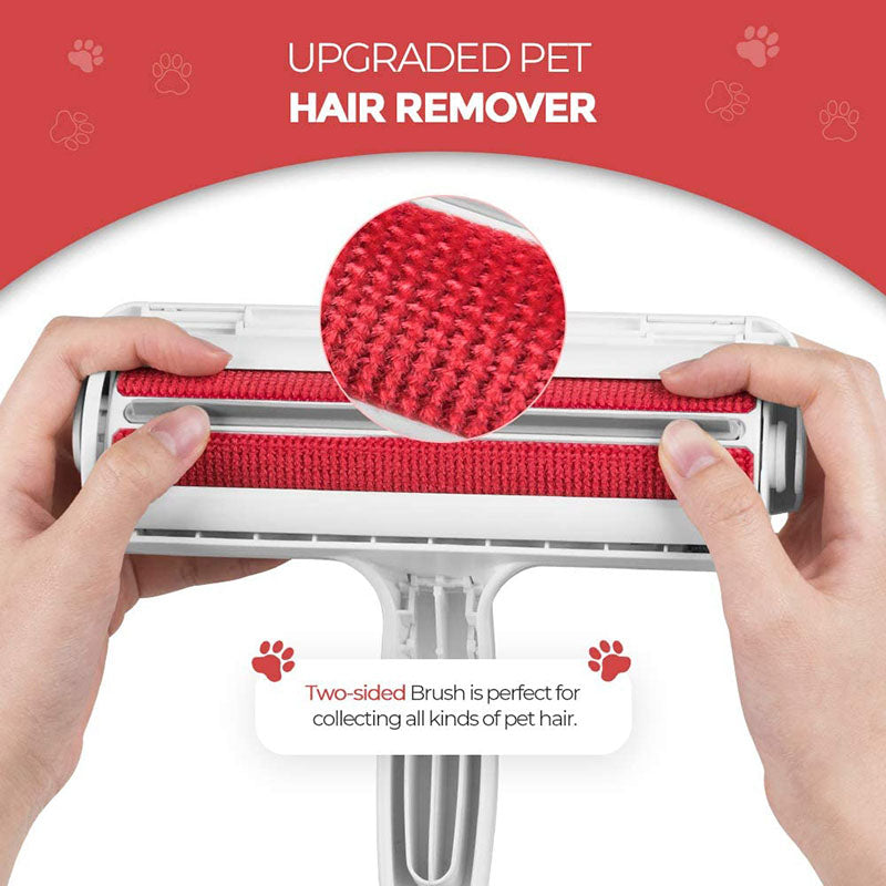 Pet Hair Remover Roller Dog & Cat Fur Remover with Self-Cleaning Base Hair Removal Tool