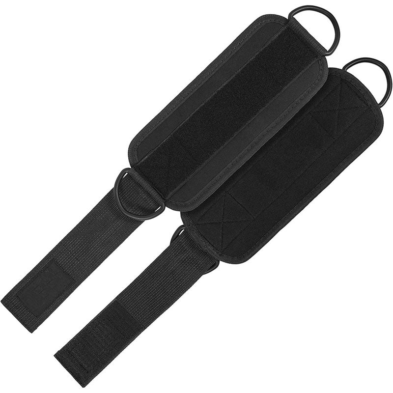 A pair of Ankle Straps for Cable Machines Padded Ankle Cuffs for Legs Hip Workouts