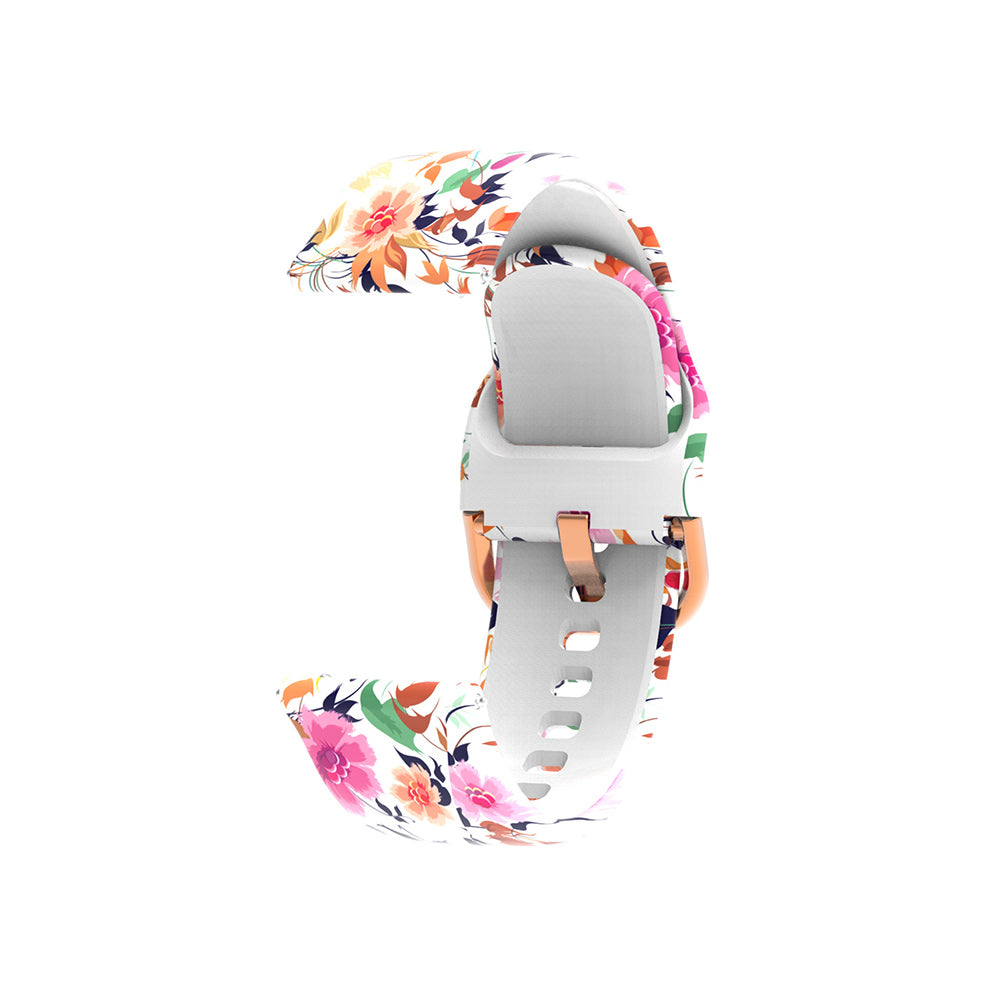 Silicone Printed Pattern Sports Bands For Samsung Gear S2 Classic Samsung Galaxy Watch 42mm(Printed16)