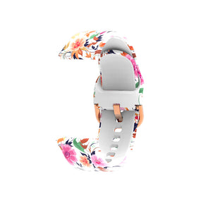 Silicone Printed Pattern Sports Bands For Samsung Gear S2 Classic Samsung Galaxy Watch 42mm(Printed16)