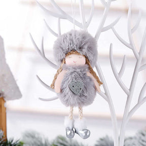 3 Pcs Angel Hanging Doll Crafts Xmas Family Party Holiday Decoration Gift