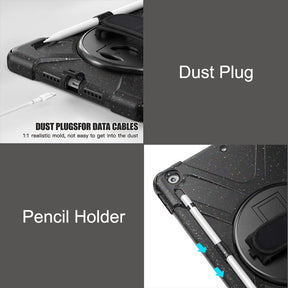 Full Body Protective Case with 360¡ã Rotate Hand Strap/Stand for iPad 10.2 inch