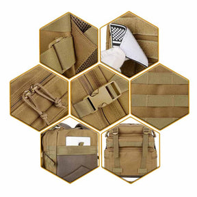 45L Military Tactical Backpacks for Camping Hiking-Khaki