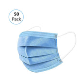 50Pcs Disposable Face Masks For Kids-Blue