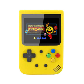 500 in 1 Classic Handheld Game Console 3.0 Screen Supports TV Connection-Yellow