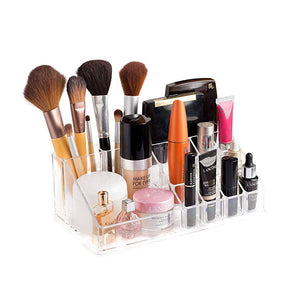 Clear Cosmetic Storage Organizer Skin Care Lipstick Display Box-D