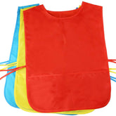 3PCS Art Smock for Kids Water Resistant Childrens Painting Smocks with 3 Roomy Pocket