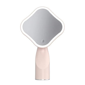 Portable LED Lighted Makeup Mirror-Pink