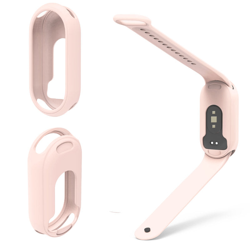 3 Pcs Silicone Watch Protective Cases Shock proof for Mi 8 Watch-D