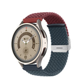 22mm Braided Watchband Fashion Color Matching for Samsung Huawei Watch-6