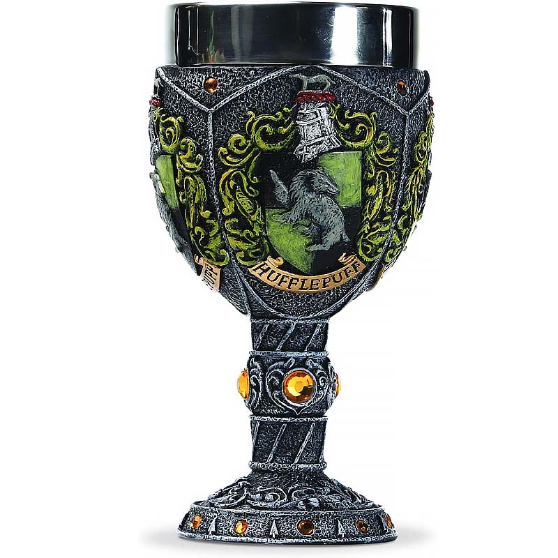 Wizarding World of Harry Potter Hufflepuff Decorative Goblet Figurine-19CM-Multicolor