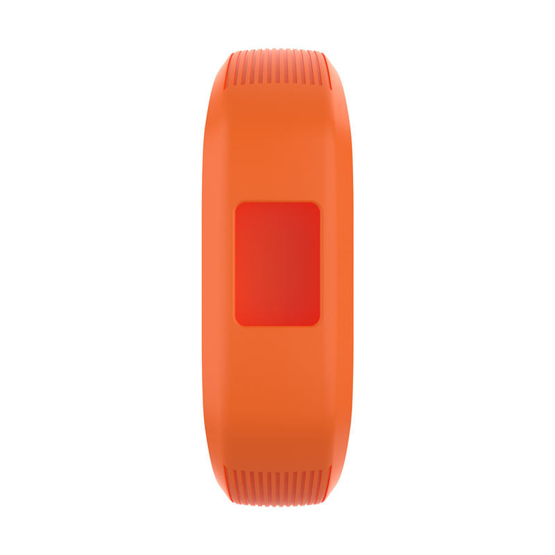 Soft Silicone Replacement Watchband for Garmin Vivofit JR Band for Kids Women Men-Orange