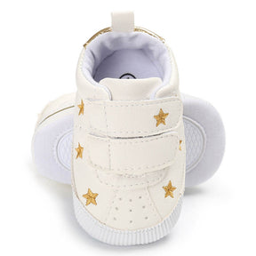 Baby Boys Girls Shoes Non-slip Velcro Sneakers Toddler First Walkers Shoes-StarGold