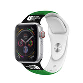 Sports Band Soft Silicone Breathable Waterproof for Apple Watch-Green1