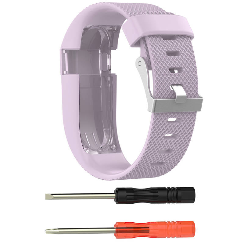 Watch Band For Fitbit Charge HR Smart Watch Replacement Accessories-Light Purple