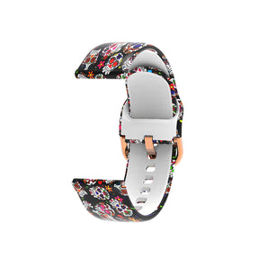 Silicone Printed Pattern Sports Bands For Samsung Gear S2 Classic Samsung Galaxy Watch 42mm(Printed17)
