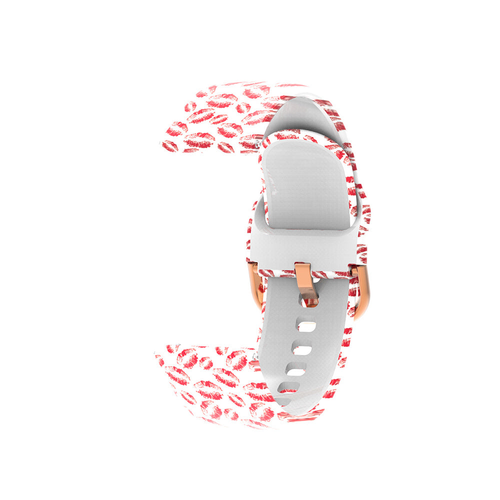 Silicone Printed Pattern Sports Bands For Samsung Gear S2 Classic Samsung Galaxy Watch 42mm(Printed10)
