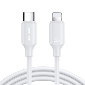 Type-C to Lightning 20W Fast Charging Cable for iPhone 14 Pro 13 Pro Max-White