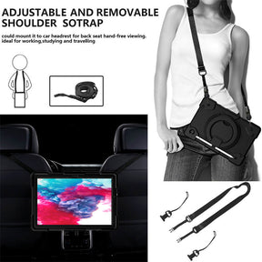 Tab A 8 X200/X205 Samsung Tablet Case with 360¡ãSwivel Stand-Black