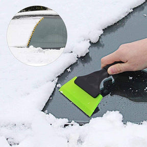 Small Squeegee for Mirror Glass Window Cleaner with Non-Slip Handle-Random Color