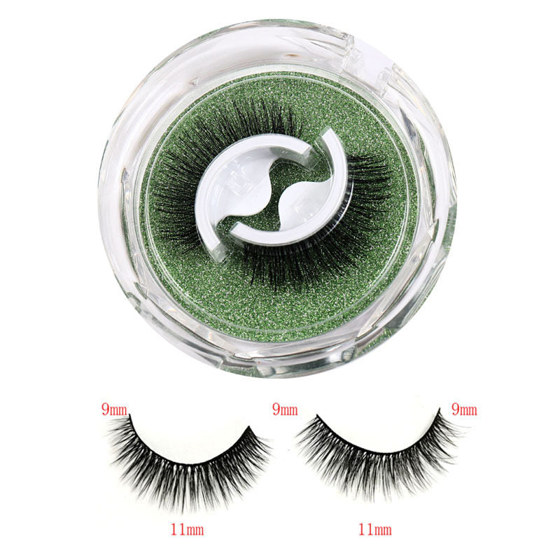 3 Pairs False Eyelashes Self Adhesive Waterproof Reusable No Glue Needed-6