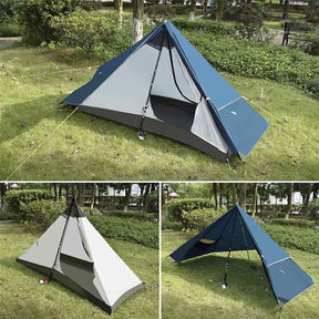 Ultralight Tent 1 Person Backpacking Tent Waterproof for Camping Outdoor Travel