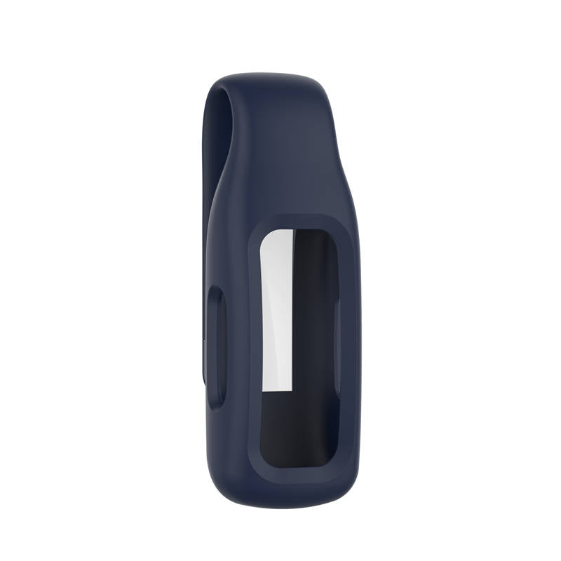 Soft Silicone Clip Holder Replacement for Fitbit Inspire 2 Sport-Midnight Blue