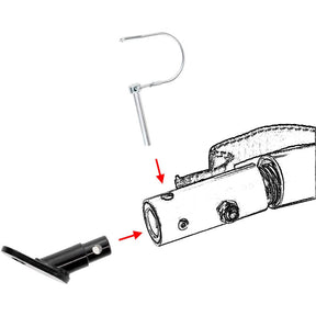 Bike Trailer Hitch Connector Cycling Adapter Accessories for Children's Cargo Trailers