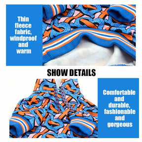 Pet Hoodie Dogs Cats Spring and Autumn Fashion Cozy Warm Cotton Sweatshirt